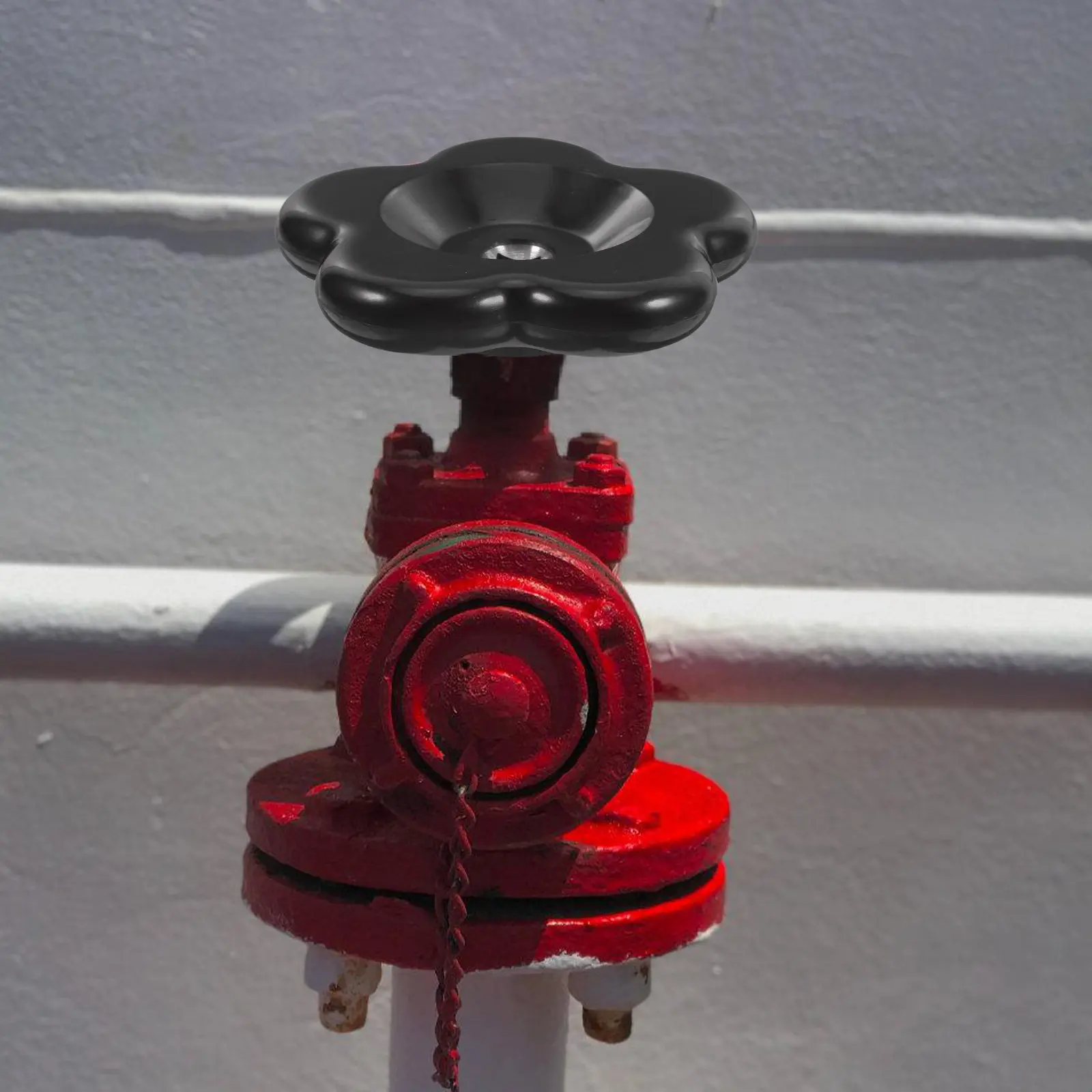 

Handwheel Handle Replacement Radiator Faucet Bakelite Grip Square Stem Hole Outdoor Water Spigot Parts Effort-Saving Butterfly