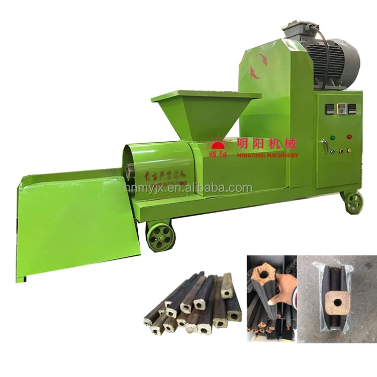 Factory price Wood sawdust briquette making machine used for charcoal making