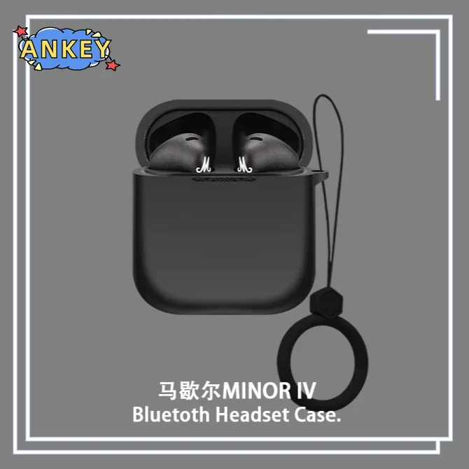 لمارشال مينور IV III حافظة سماعة الغطاء الواقي Minor4 المضادة للسقوط لينة سيليكون سماعة لاسلكية تعمل بالبلوتوث سماعات الأذن تحمل #1