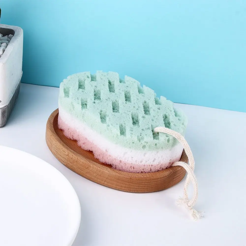 Brosse de Énergie Durable et Douce, Accessoires de Bain, Douche, Frottement du Corps, Éponge à Récurer, Boule de Bain