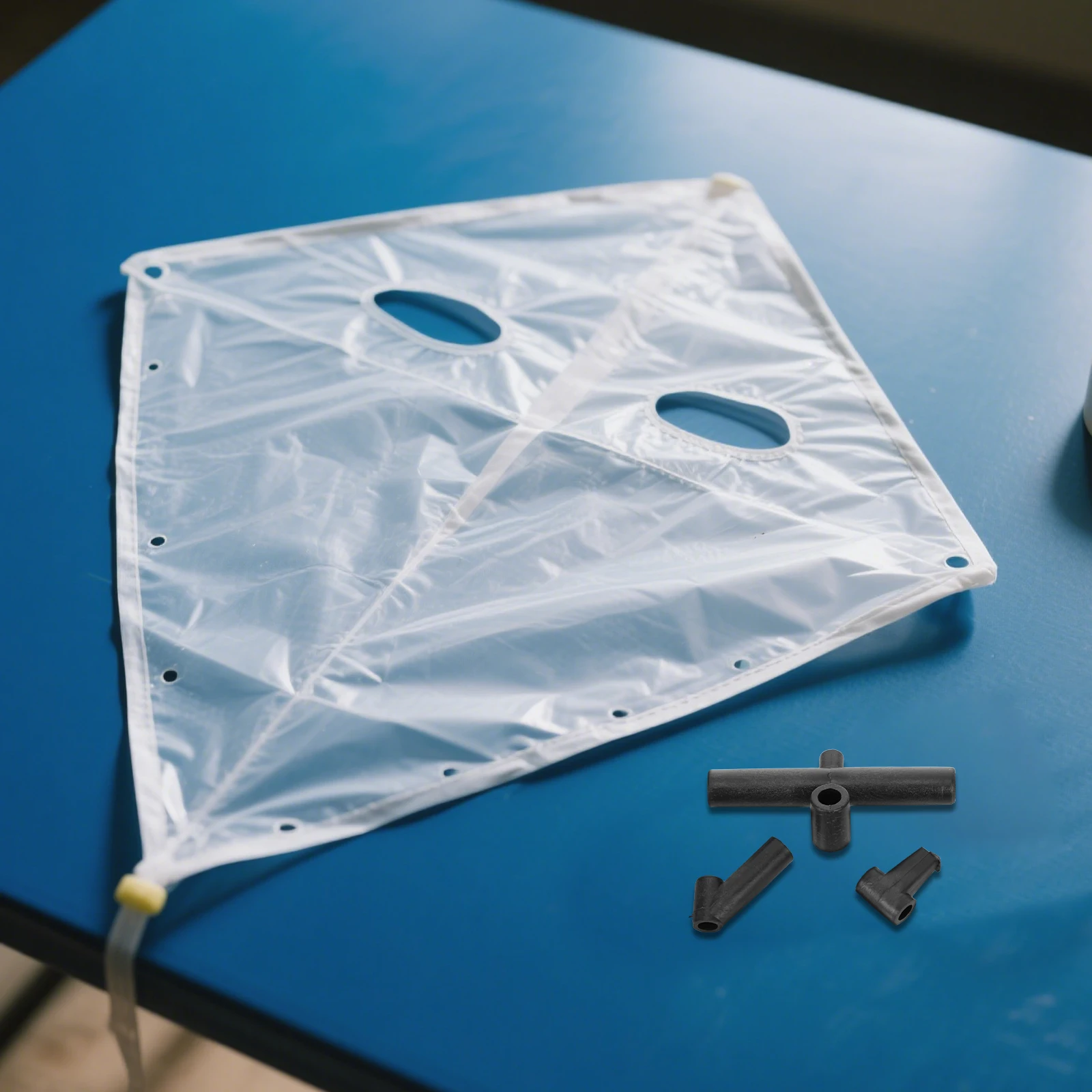 12 pièces accessoires cadre en plastique outils composants bricolage connecteur pièces bec de canard cerf-volant cadre pièces tige en plastique connecteurs assemblage