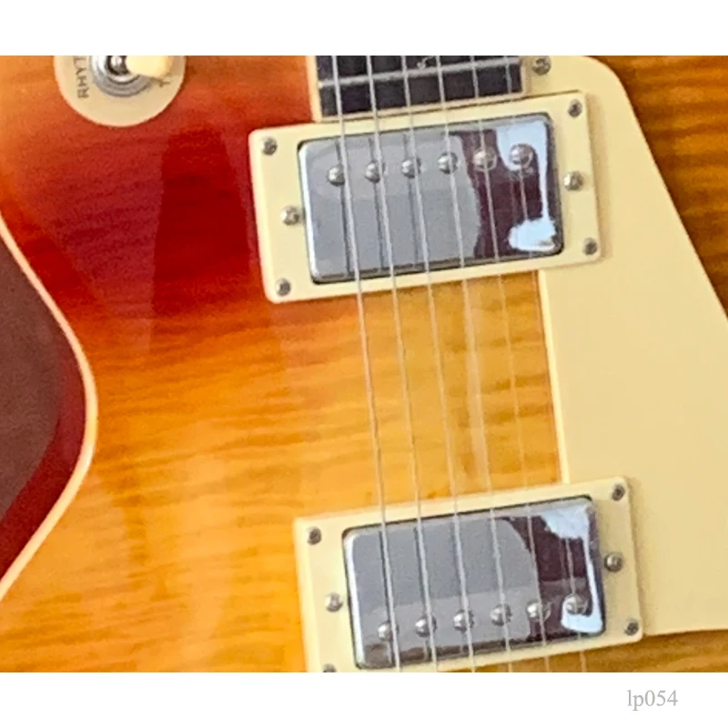 Electric guitar  hh premium pickups zebra pickups cream pickguard