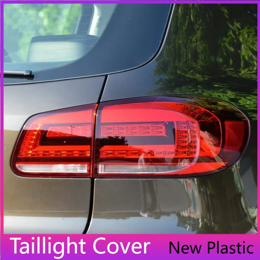 

For Volkswagen VW Tiguan 2013-2017 Year Rear Taillight Cover Transparent Lampshade Lens Shell Body Kit Accessories