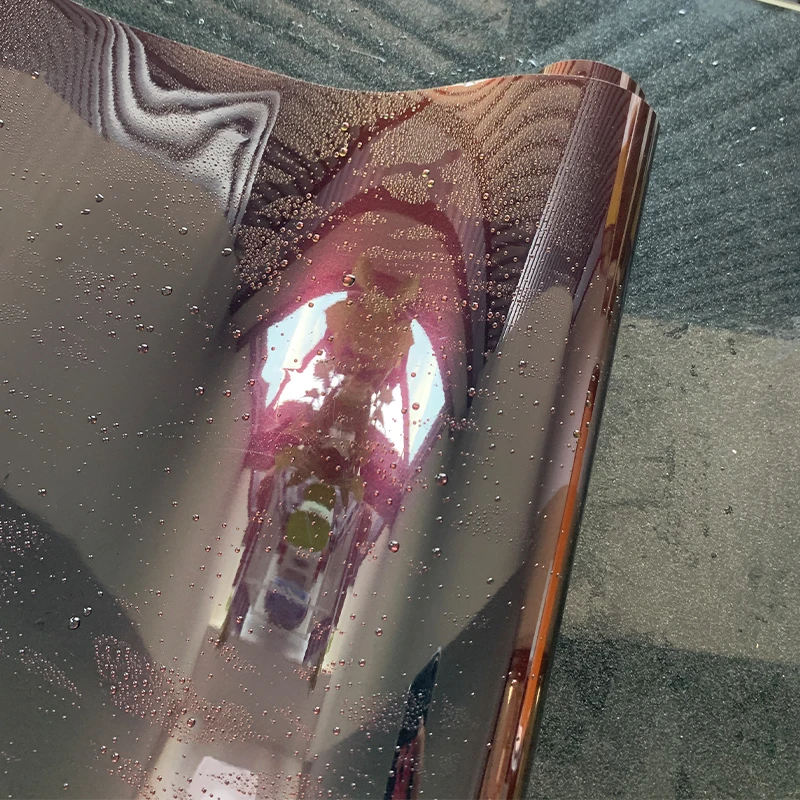 High Glossy Madeira Red vinyl wrap film gloss Chameleon Midnight Red chameleon vinyl wrap film for Hot Sale Motorcycle stickers