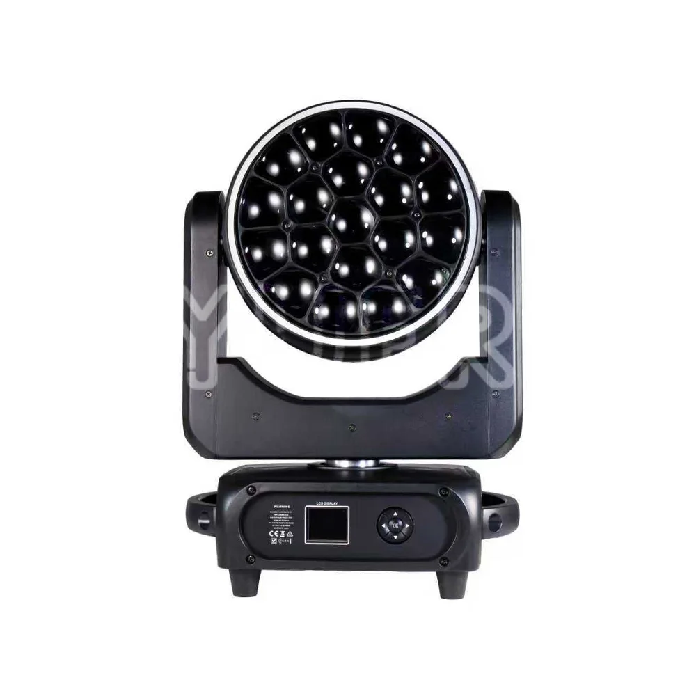 YUER 19x40W RGBW B-Eye Wash Zoom Beam Effect With RING Moving Head DMX512 Control For Wedding Decoration Dj Disco Stage Light
