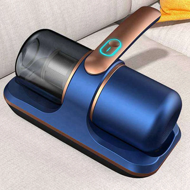 Aspirapolvere per materasso senza fili Dispositivo per la rimozione della polvere del letto portatile senza fili Pulizia dell'indice Specialista del divano Aspirazione potente Durevole