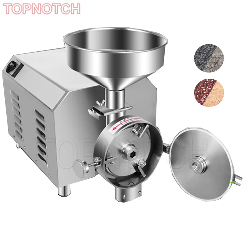 

Grain Grinding Machine Commercial Pulverizer Mill Flour Machinery Electric Flour Pepper Grain Superfine Grinder