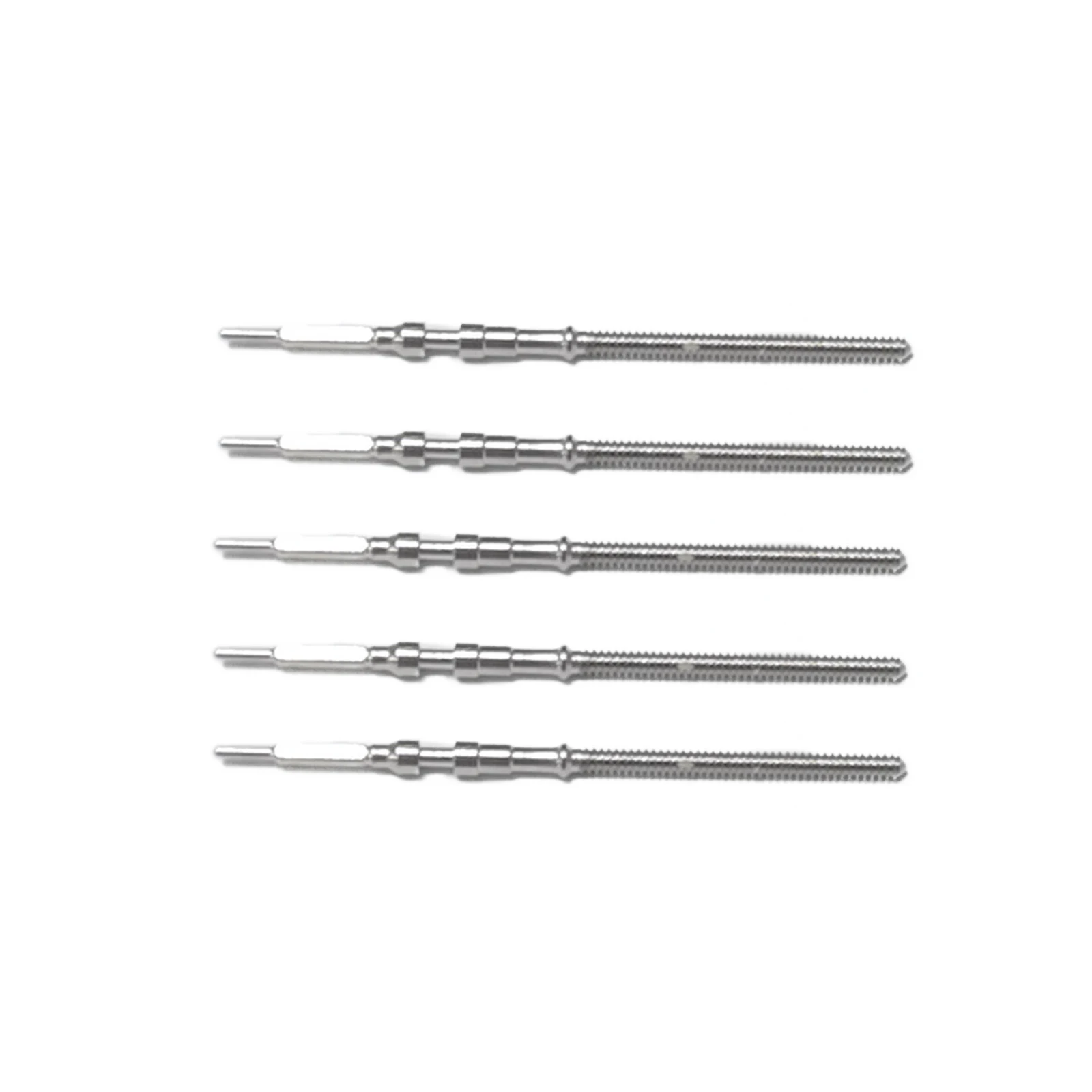 5Pcs/Set Metal Watch Winding Stem Replacement For 46941 46943 Watch Movement Accessories Repair Parts Tools For Watchmakers