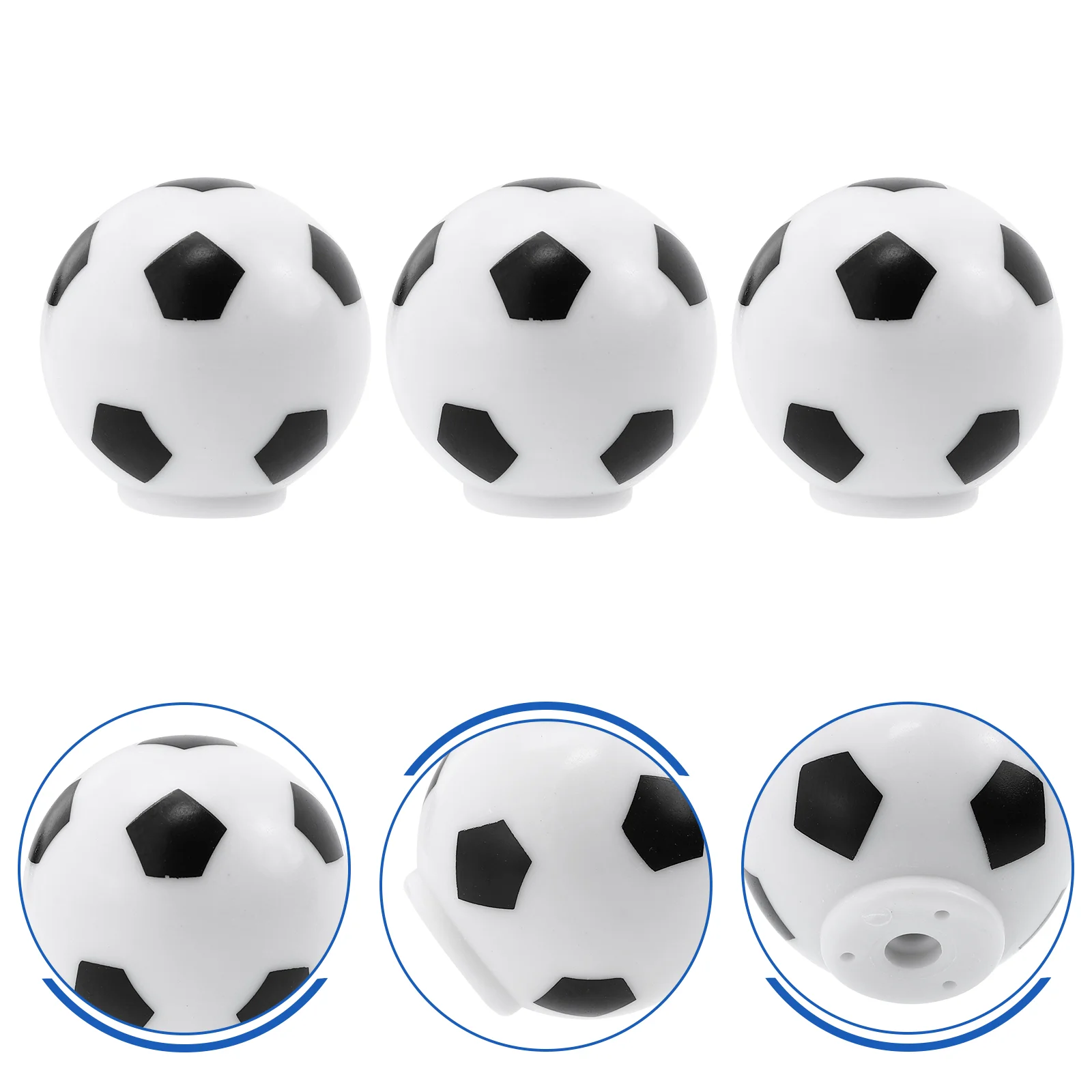 5 Pcs Football Handle Room Soccer Drawer Knobs Childrens Dresser Kids Children's Furniture Wardrobe