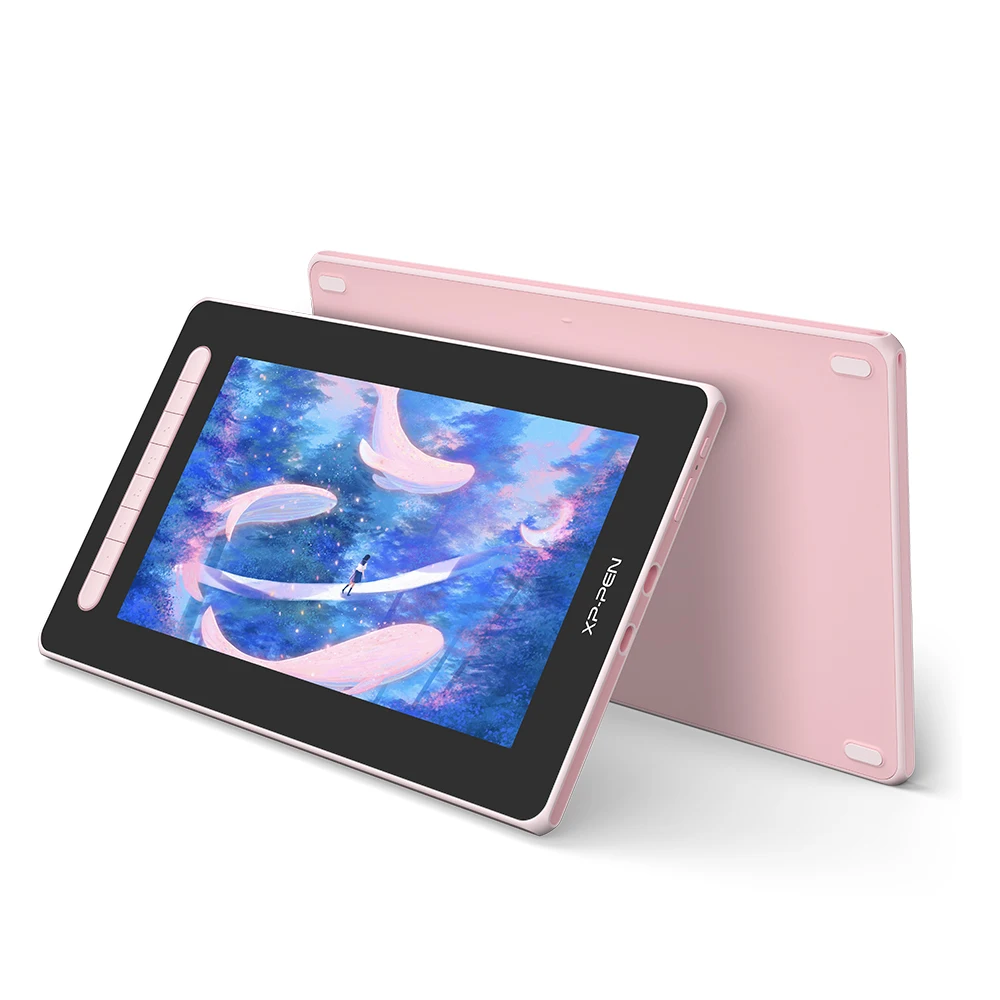 XPPEN Artista 12 2º Monitor de caneta gráfico do quadro desenho Display 127% SRGB 8192LEVEL com 8 teclas Suporte de inclinação Windows Mac Android