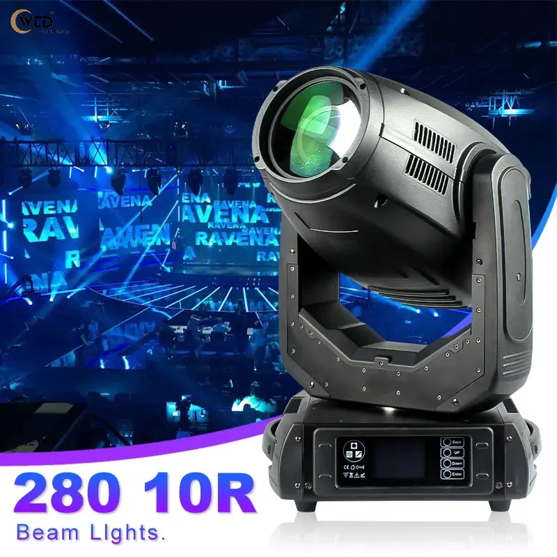 

280w 10r Sharpy 3 in 1 Bled Beam Spot Wash Moving Head Light for DJ Disco and Concert