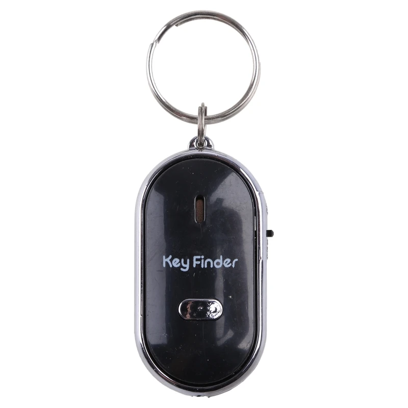 Keychain LED Whistle for Key Finder Flashing Beeping Sound Alarm Anti-Lost for Key Locator Finder Tracker with for Key R