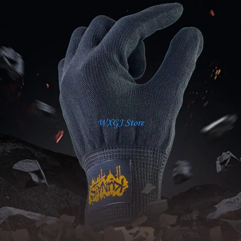 37JE Professional Car Window Tint Gloves High Elasticity Handwear Strong Non Slip Grip Pair for Precise Film Application