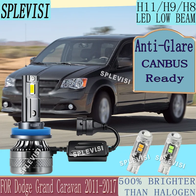 

Shakeproof 6000K Cooling Fan Double ball bearing fan LED Low Beam For Dodge Grand Caravan 2011 2012 2013 2014 2015 2016 2017