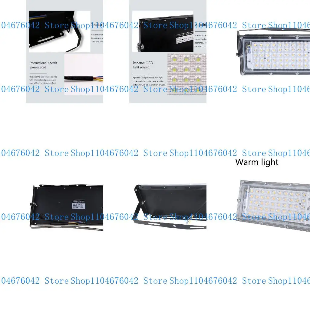 5asd Wall Washer Lamps Reflector IP65 Waterproof Lighting Garden RGB Flood Light 110V