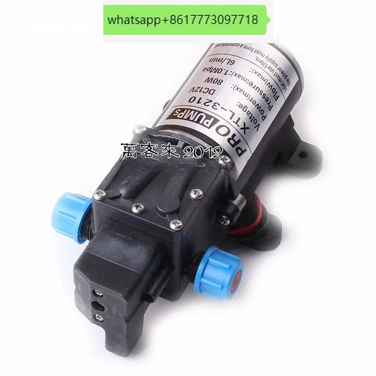 

3210 high-pressure water pump, high-power electric diaphragm pump, self-priming 100w 12V24V48V60V