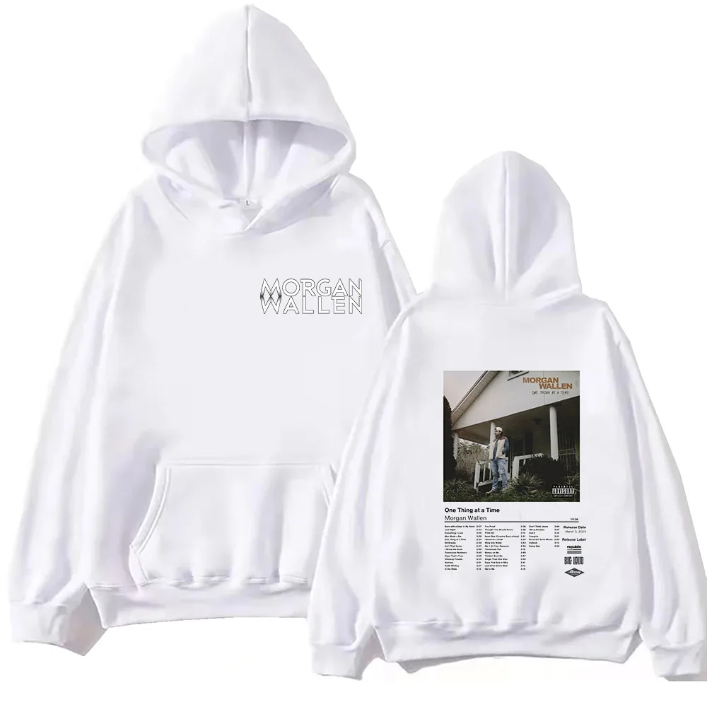 Morgan Wallen Dangerous The Double Album Hoodie Harajuku Hip Hop Pullover Tops Sweatshirt