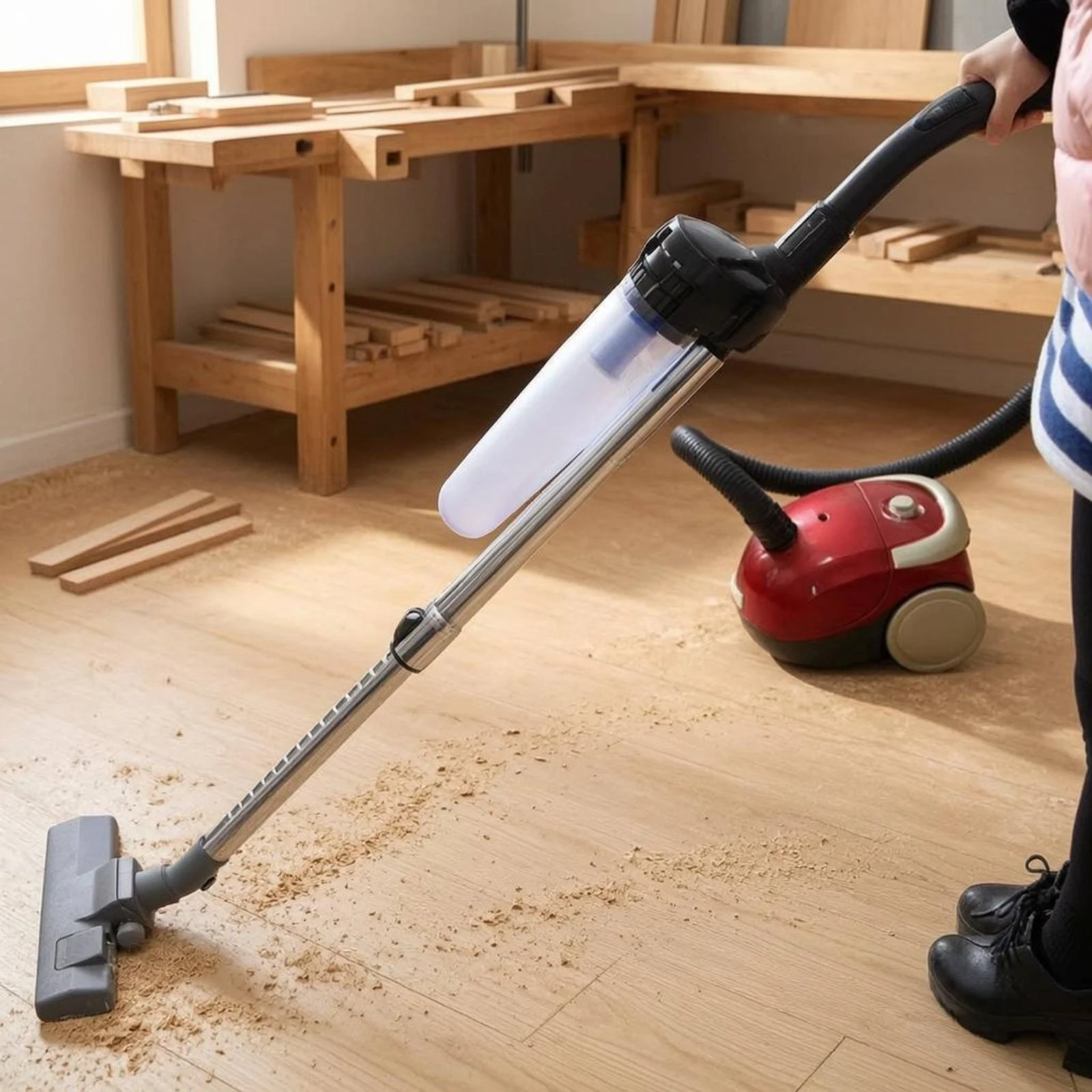 

Vacuum Cyclone Container Cyclonic Separation Cyclone Dust Separator Shop Vac Dust Separator Rigid Cleaning Tool Accessory