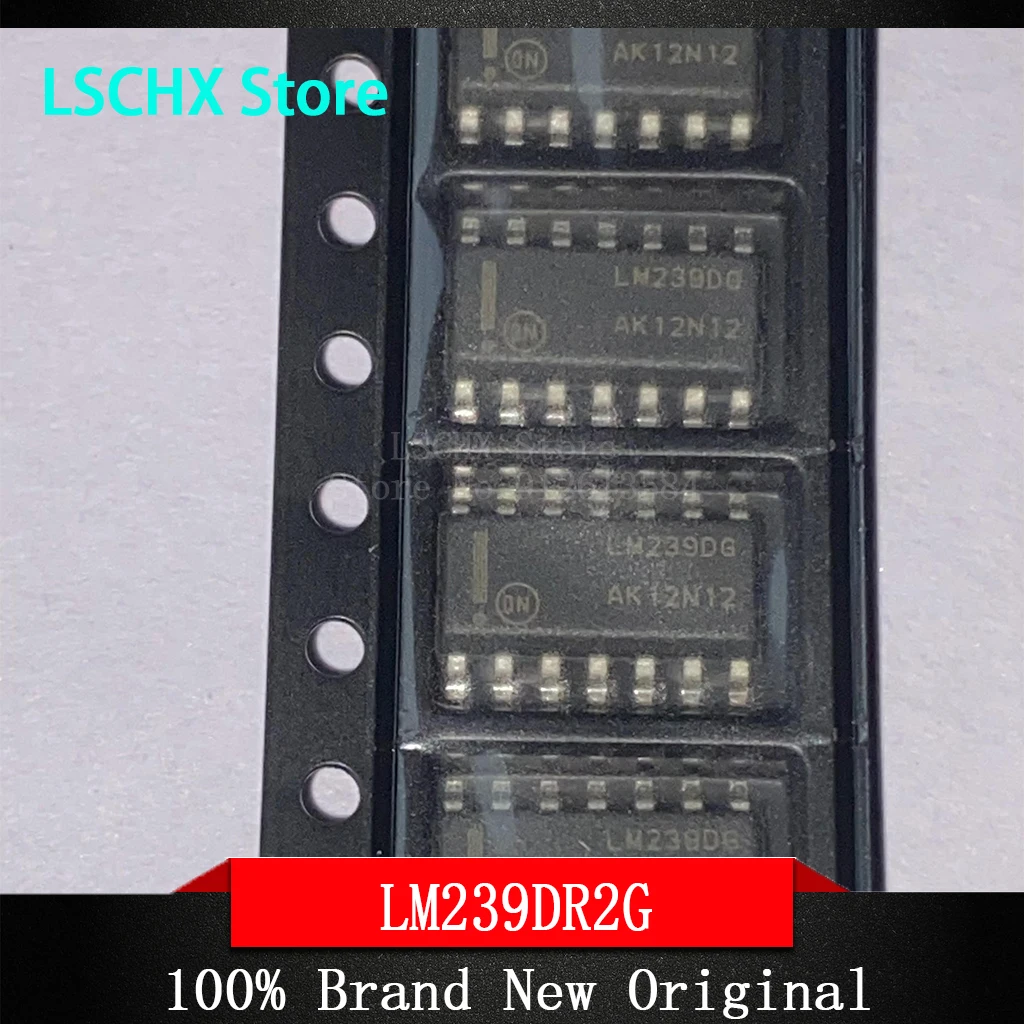 10pcs/lot LM239DG LM239DR2G LM339DG LM339DR2G LM2901DG LM2901DR2G LM2901VDG LM2901VDR2G MC3302DG MC3302DR2G SOP14 In Stock