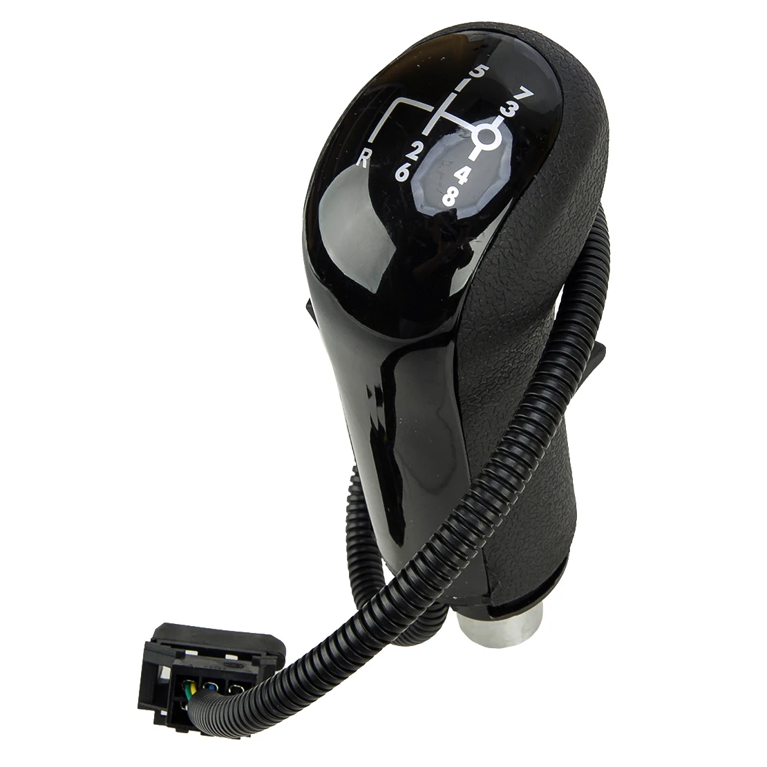 6 Pin 8 Speed Electric Gear Shift Shifter Knob Black TS038 Fit for MAN TGA TGX TGS 81326200043