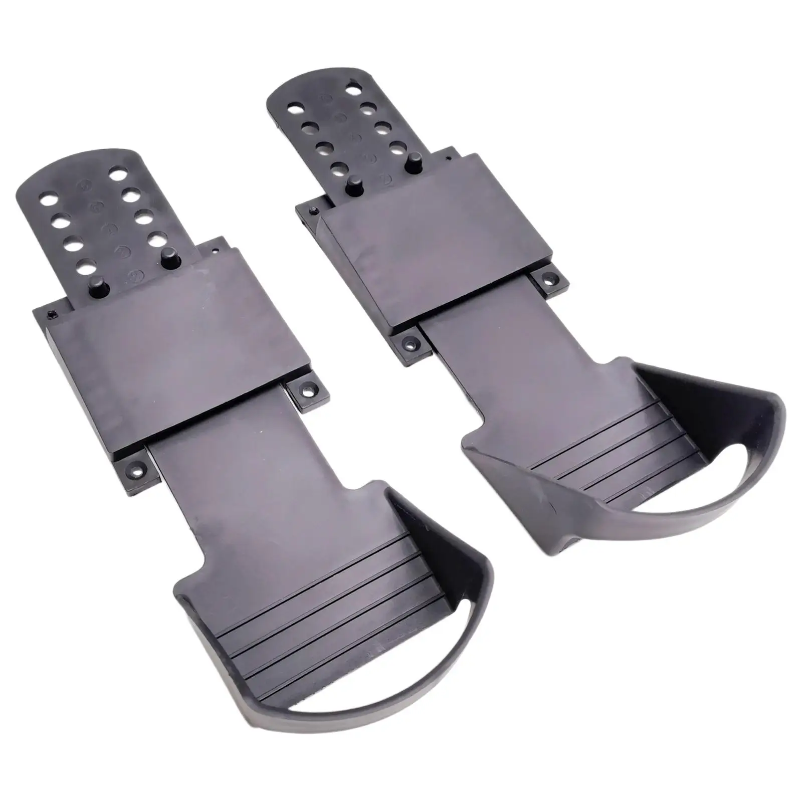 2Pcs Rowing Machine Pedals Elliptical Machine Pedals for Home Exercise