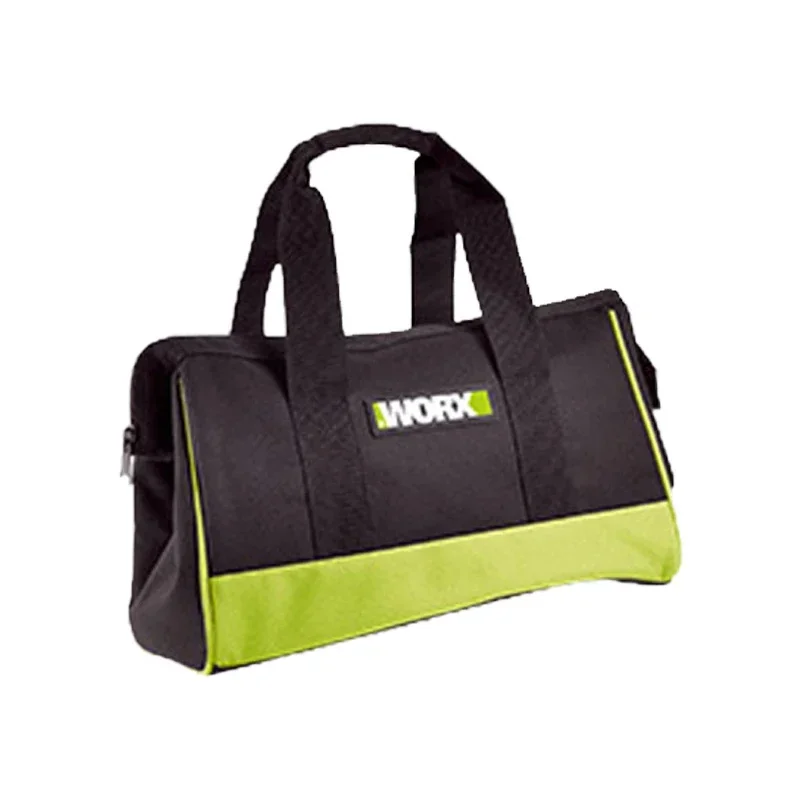 Worx Double Layers Oxford Cloth Tool Handbag Portable Storage Bags with Wire Ring Waterproof Anti-Fall for Tools Packaging