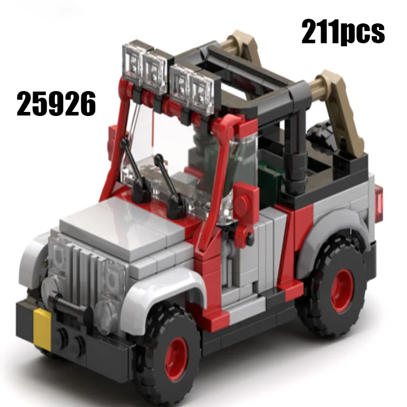 Spot MOC-48461 piccole particelle assemblate blocchi di costruzione per auto ornamenti assemblati giocattoli regalo fai da te giocattoli di trasporto per ragazzi