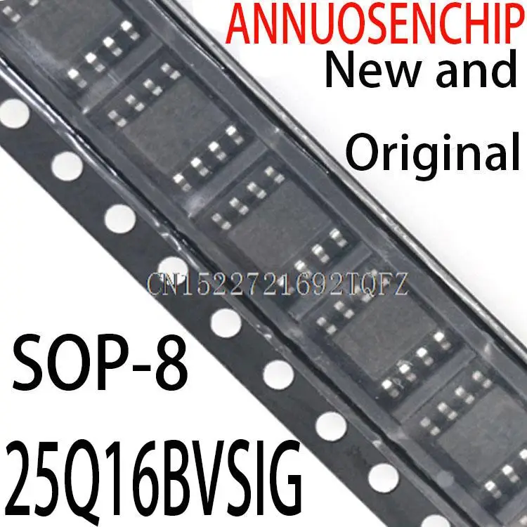 10PCS New and Original SOP-8 W25Q16BVSSIG 25Q16BVSIG