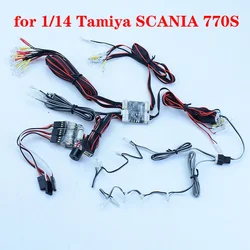 770S LED Lighting System Front and Rear Lamp for 1/14 Tamiya RC Dump Truck SCANIA 770S 56368 Car Accessories