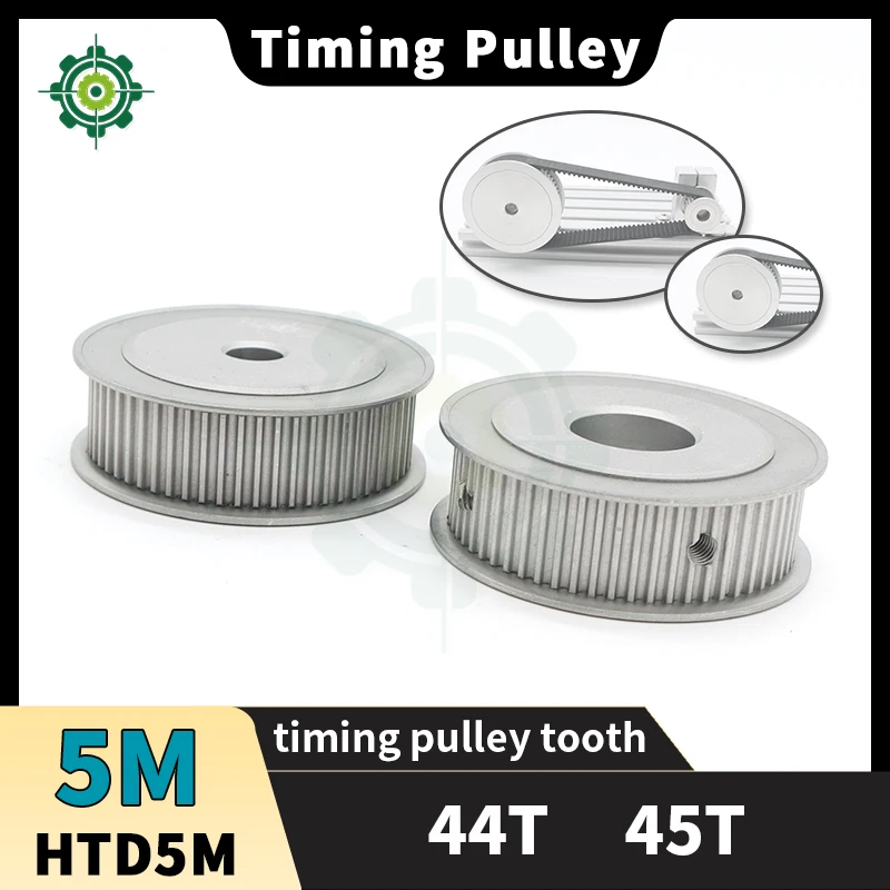 

HTD5M Timing Pulley 44T 45T 5M Pulleys Keyway Bore HTD 5M Belt 15mm 20mm 5M Belt Pulley 40teeth 42teeth HTD 5M Synchronous Wheel