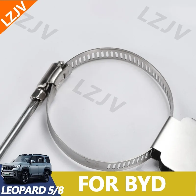 Anti-Static Strap For BYD Leopard 5 Leopard 8 Grounding Chain Static Eliminator Accessory