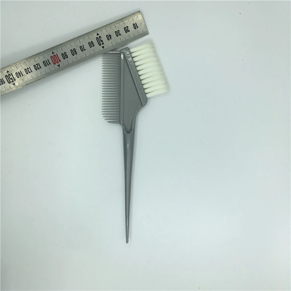 

10 Pcs Hair Coloring Treatment Tool Salon Dye Brush Applicator Round Handle Tint Smooth Grip For Home Use