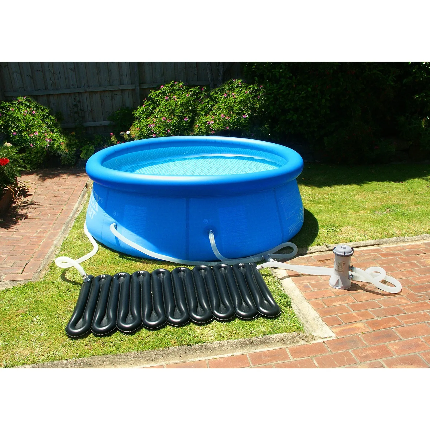 New Hot Selling izable PVC Inflatable Foldable Solar Portable Water Heater Outdoor Swimming Pool Constant Temperature
