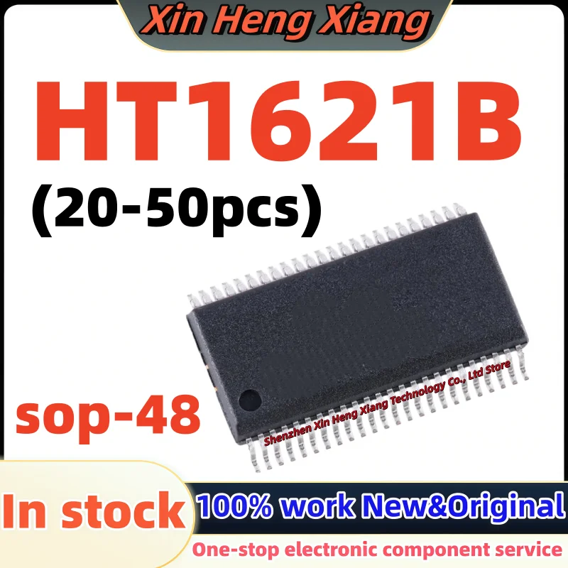 (20-50pcs)100%new HT1621B HT1621 sop-48