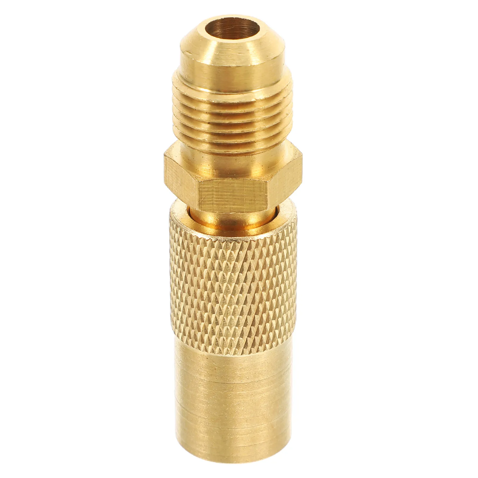 3 38 Grill Adapter Brass Propane Quick Connect Convert 17 Inch 22 Inch Grills to Male Flare Hose for Outdoor Cooking