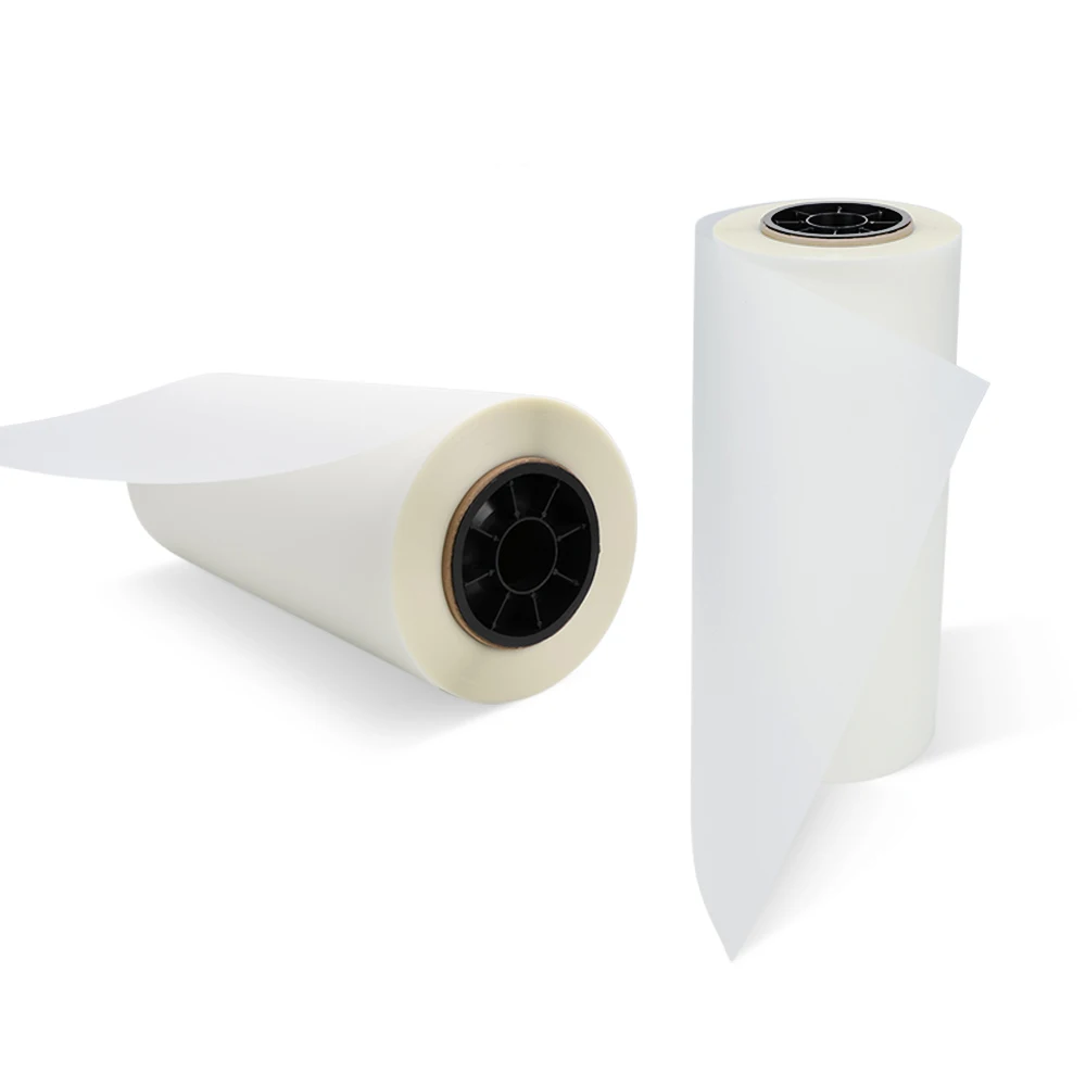 30cm*100m DTF Roll Film PET Roll Film for DTF Ink DTF Powder Transfer Printing 75U Thickne for Epson L1800 I3200 XP600 Printer