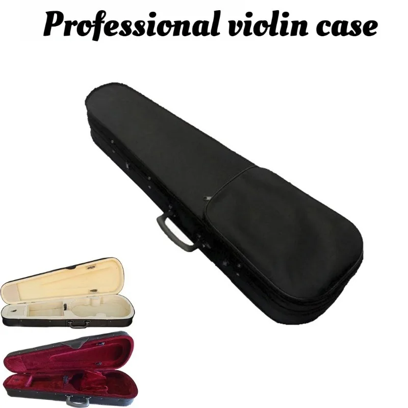 

Oxford Cloth Thicken Violin Box Portable Shoulders Shockproof Buffer Cotton Violin Box Professional Musical Instrument Accessory