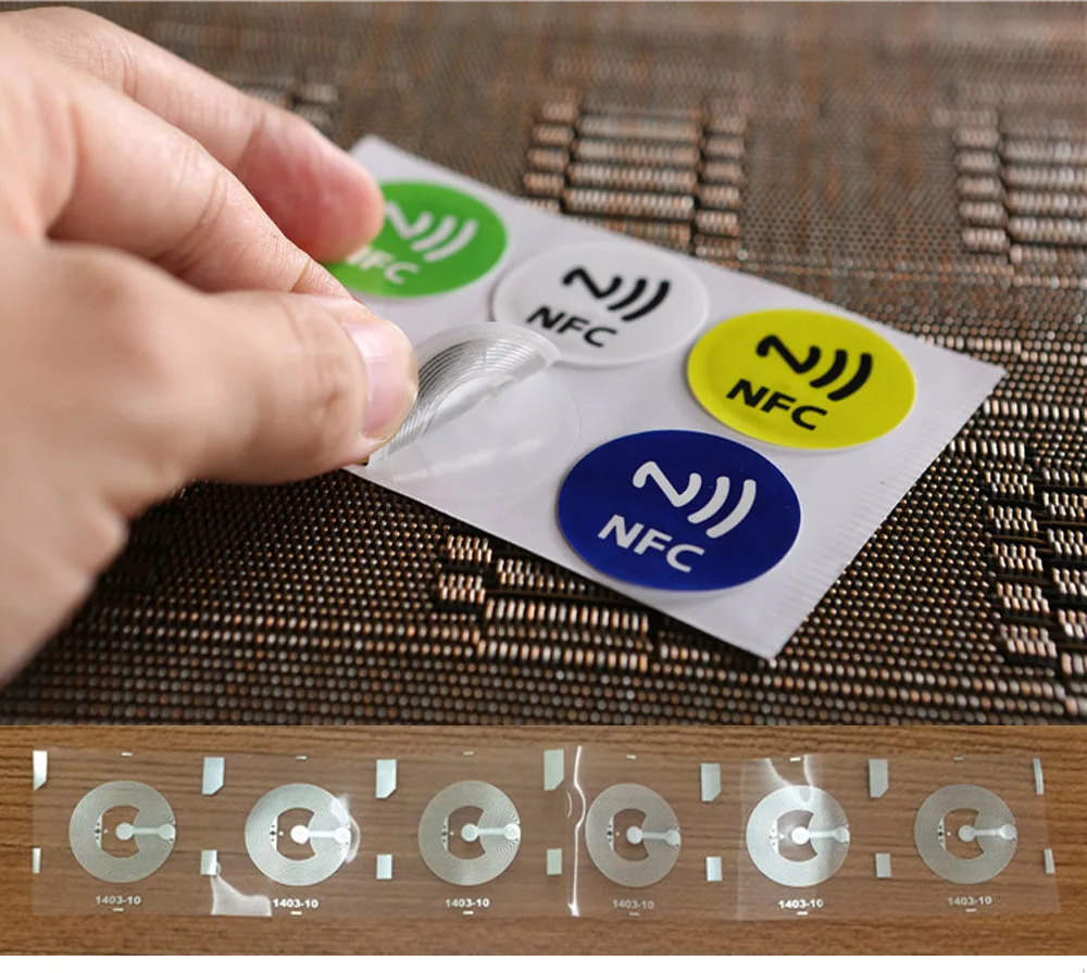 Nfc Tags  Nfc Sticker Non-Contact Transmission High Security Mobile Payment Access Control Fast Connection Low Power Consumption