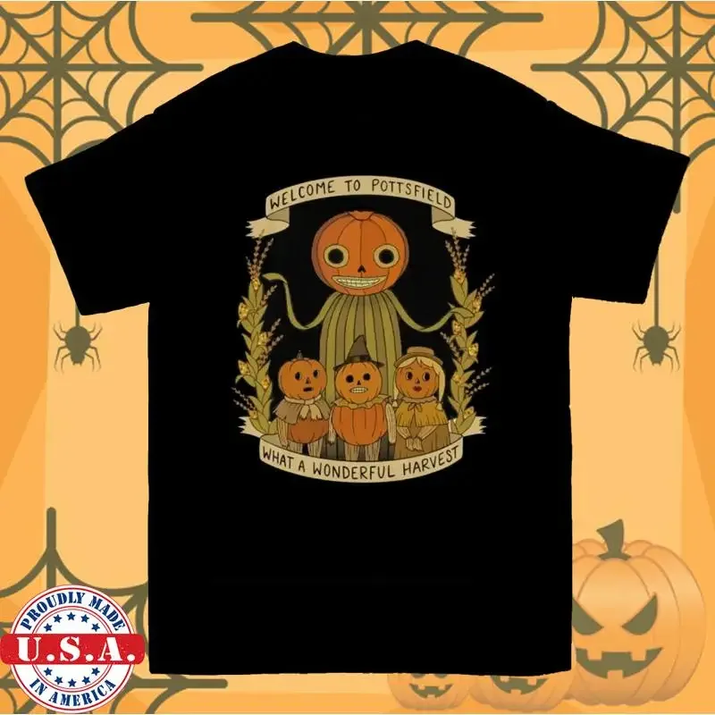 Welcome To Pottsfield Harvest Festival Over The Garden T Shirt Size S 5Xl