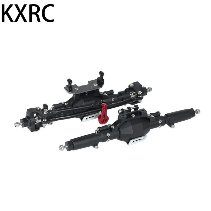 

Complete Front Rear Straight Portal Axle Accessories for 1/10 RC Crawler Car AXIAL SCX10 I II III 90046 AX103007 Upgrade Part