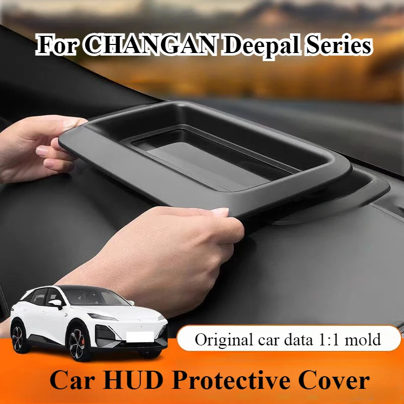 Car HUD Display Protective Cover For CHANGAN Deepal SL03 S7 S07 2022-2024 Head Up Display Reflective Frame Screen Dustproof