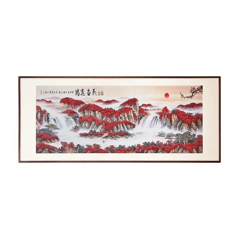 Good luck, bronze sculpture, brass print, hotel clubhouse, living room, office mural, decorative painting, one piece will be
