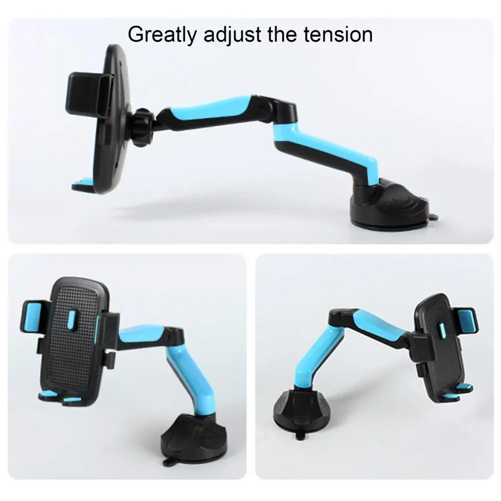 Reusable Phone Holder Easy Installation Random Color 360 Degree Rotatable Phone Mount Adjustable Phone Holder