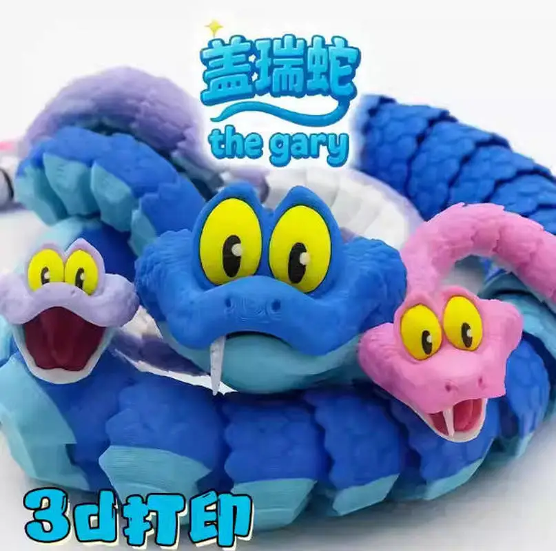 디즈니 Zootopia2 게리 3d 프린팅 액션 피규어 애니메이션 움직일 수 있는 관절 피젯 장난감 회전식 관절형 데스크탑 장식품 장난감 선물