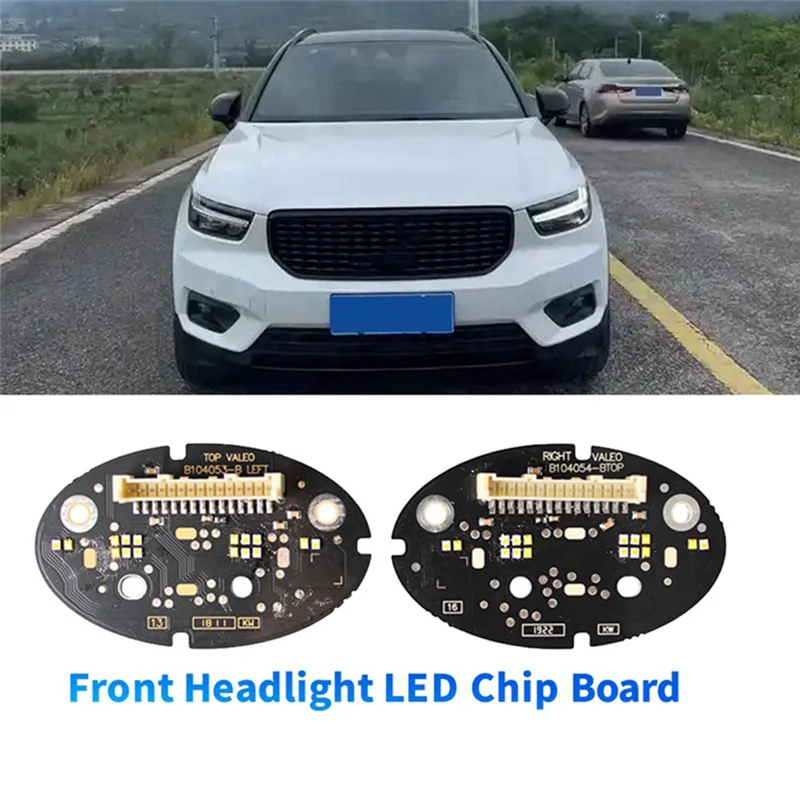 

90122310/PCB/L 90122310/PCB/R печатная плата передней фары светодиодный чип 1 пара для VOLVO XC40 18-22 высокая версия B104053-B