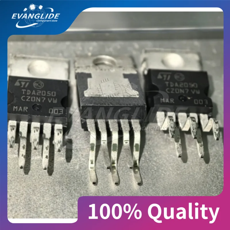 1 PCS/LOT TDA2050 TDA2050V TO-220B-5 Audio Power Amplifier