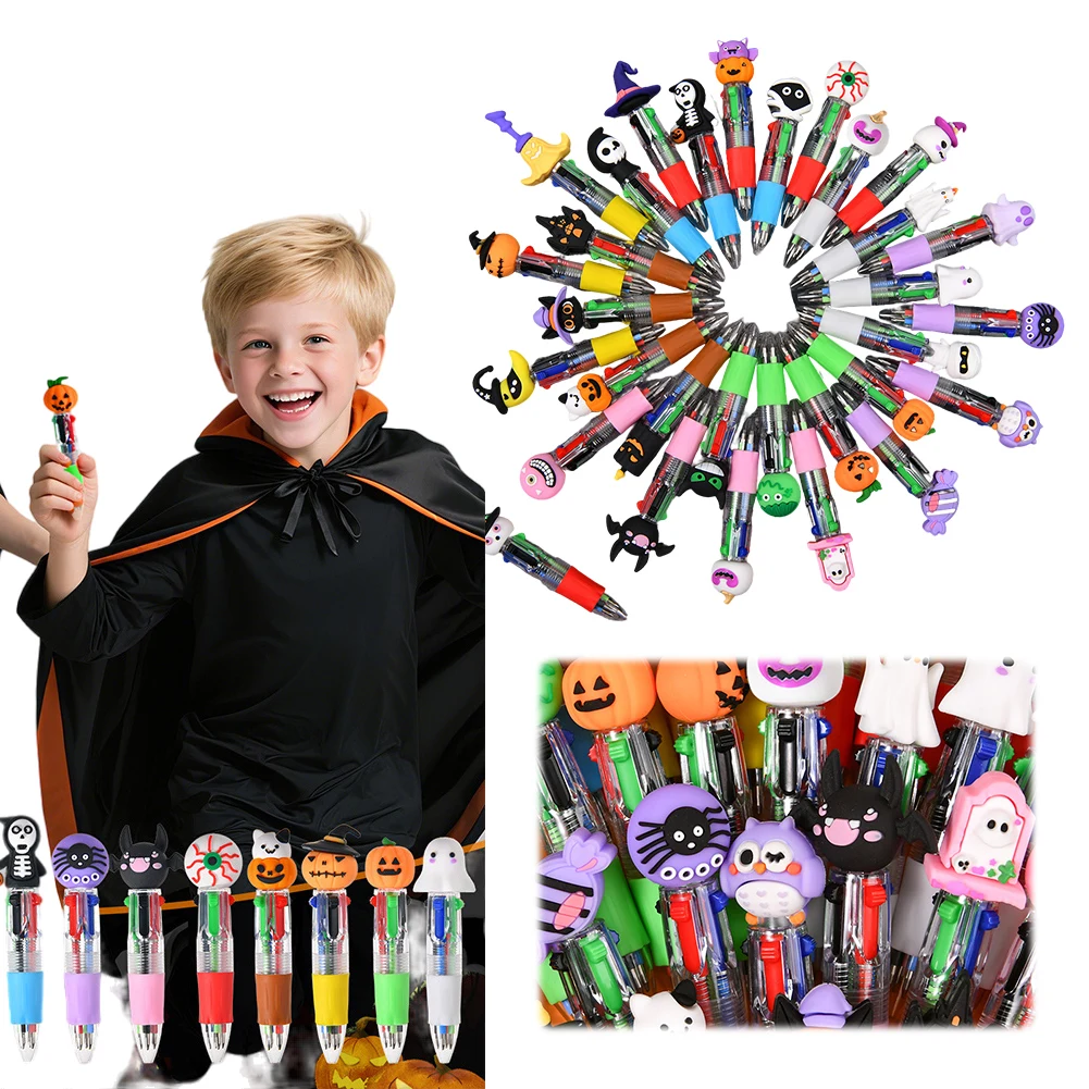

Halloween Pens Mini Multicolor Pens in One Halloween Themed Writing Pens for Kids Halloween Gifts