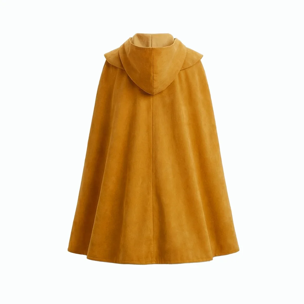 Girls Holly Wheeler Cosplay Costume Blue Dress Brown Cloak Suits Monster Things Season 5 Roleplaying Carnival Outfits