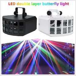 Disco LED double layer butterfly light effect light full color Double Layer Butterfly Light dmx512 LED effect stage event show