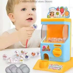 بيت اللعب آلة Gashapon للفتاة ، آلة لعبة الحلوى ، آلة التعلم ، هدية التعليم أفضل 8 آلات Gacha مفروشات - No5